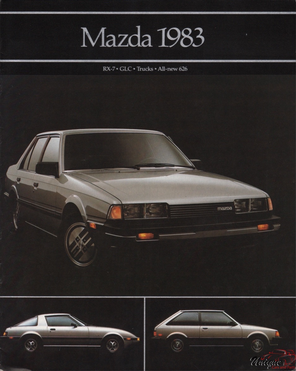 1983 Mazda Model Lineup Brochure